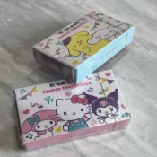 ［撲克牌］長榮航空聯名紀念款撲克牌 Eva air Hello kitty專機 已絕版 蛋黃哥 三麗鷗 雙子星