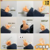 立體小手指中指比心拳頭 整蠱模型逗貓玩具 可愛創意小手 貓咪互動玩具 ins風整人小物 手指造型貓玩具 療癒系小擺件