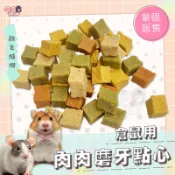 24H挑戰最便宜 倉鼠用肉肉磨牙點心 雞肉 鮭魚 單個販售 倉鼠零食 倉鼠磨牙 布丁鼠 倉鼠磨牙零食 倉鼠點心 寵物鼠