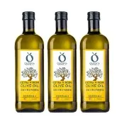 【OILOLIVIA】歐維亞西班牙頂級冷壓初榨橄欖油 1000mlx3入(可生飲、酸價0.5.單元不飽和脂肪酸75%以上)