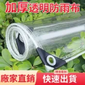 不二屋 訂製 防雨布 遮雨布 擋雨布 布陽臺遮陽 透明布篷布雨遮雨棚透明防水布 遮布 透明防雨布透明