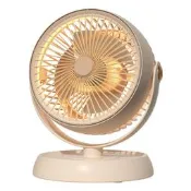 【3C驗證】臺燈循環扇家用宿舍電風扇USB充電臺扇辦公室桌面落地扇無刷電機電風扇 落地扇 吊扇 壁扇 工業風扇