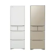 (店+)【HITACHI 日立】日製五門407L變頻左開式琉璃冰箱RS420WJL -含基本安裝+舊機回收