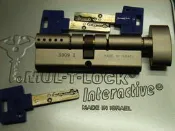 【台北鎖店 實體店面】以色列MUL-T-LOCK大力士 水平(夾式)鎖心110mm