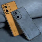 適用於 OnePlus 15R / Ace 6T 防震 PU 復古皮革混合保險槓外殼保護套