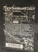 二手故障Viewsonic VS13784數位相框(上電有反應但螢幕無顯當銷帳零件品
