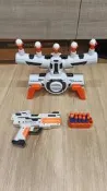 NERF 適用 銀河大戰 漂浮球 玩具太空射擊槍 電動懸浮射擊標靶 懸浮球遊戲機 標靶射擊遊戲 兒童軟彈槍 親子遊戲