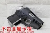 PPK 真皮槍套 右手 黑 牛皮 手工皮革 槍套 皮套 華瑟 PPK/S Airsoft 生存遊戲