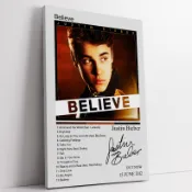 小賈斯汀 Justin Bieber Believe｜質調海報 立體掛畫 無框畫｜居家裝飾 牆面佈置 房間裝飾 質感禮物
