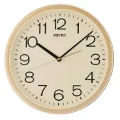 附發票 31.1公分【時間光廊】SEIKO 日本 精工掛鐘 標準鍾 黃底 實體店面 原廠公司貨 QXA014A