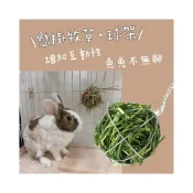 (店+)哈密兔事·可吊掛牧草·球架｜防無聊·邊吃邊玩遊戲草架｜兔子草架兔子牧草架兔子吃草食盆 兔子草盒 兔子遊戲