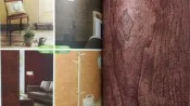 {三群工班}高級防焰壁紙木紋色宮騰色DIY好藝術每支300元另可代工地毯塑膠地板塑膠地磚油漆施工
