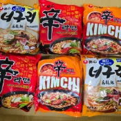 韓國 農心【辛拉麵/爽口海鮮味烏龍麵/辛辣白菜拉麵】120g