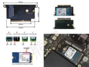 熊讚電腦 Apple 2017 PRO A1708 SSD 硬碟轉接卡 擴容升級卡 蘋果 MacBook Pro 轉換卡