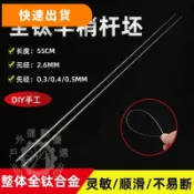 鈦尾 竿尾 竿稍 筏竿稍 鈦合金魚竿 全鈦筏竿 DIY素材筏釣配件稍 釣魚筏竿 竿稍 橋筏竿