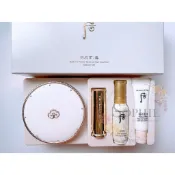 WHOO 后 拱辰享 雪亮淨白防曬氣墊底霜 提亮淨白防曬氣墊粉餅套盒 2025年12月企劃 有效期2028.04