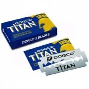 韓國 DORCO TITAN 鈦金雙刃刀片 10片裝 #DE刀片