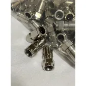 電視擠壓接頭 5C RG6U 電視線接頭 壓縮頭 防水接頭 英制 同軸電纜接頭 鳳梨頭