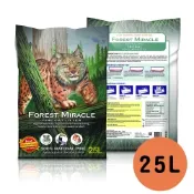 Forest Miracle森林奇跡│天然松木砂 25L 約15KG  貓砂 除臭貓砂 不含甲醛 SGS認證