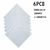 全球選品1館 生活百貨 全棉手帕 110110 Handkerchiefs 婚禮聖誕11x11“白色棉月牙繡邊