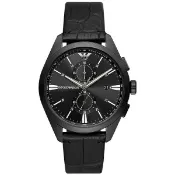 大高雄鐘錶城 EMPORIO ARMANI 亞曼尼 紳男計時手錶/43mm(AR11483)K800，用完即止｜樂天領券現折★全館特惠中★指定刷卡回饋10%
