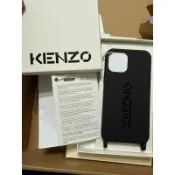 ［高雄］ 免運 全新 義大利購入 kenzo 手機殼 手機保護套 黑色 iphone 11 pro max i11
