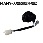 MANY 110-大燈配線含小燈款 【SE22BP、SE22BA、SE22BC、SE22BK、光陽燈罩燈具】