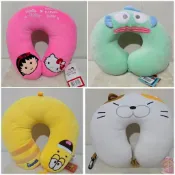 ♡袋裝快速出貨♡人魚漢頓記憶枕／Hello Kitty+小丸子 逗逗蟲 貓咪頸枕（正版全新）生日禮物