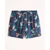 Abercrombie & Fitch A&F Pull-On Swim Trunk 長版海灘褲泳褲 真品 新品 現貨