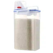 (店+)防潮儲米桶-大號2kg∣有刻度 五穀雜糧儲米箱 米缸 密封桶︱麥手作