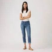 【LEVIS】中腰錐形牛仔褲 / Boyfriend男友褲 / 彈性面料 女生牛仔褲 熱賣單品 19887-0407