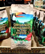 Costco好市多 MAGNUM 熱帶雨林有機咖啡豆 2磅/907g organicrainforest coffee