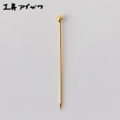 日本製【AIZAWA 相澤工房】圓柱金色餐籤 鏡面 葛瑪蘭