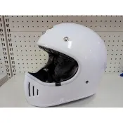 小梁部品 海鳥牌 山車帽 珍珠白 素色 Penguin pn-863 三扣 全罩 復古 現貨 安全帽