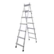 (店+)全加厚/加強型台製活動馬椅梯 8尺 活動行走梯/工作梯/鋁梯/油漆梯/馬椅梯/走路梯 木工裝修裝潢油漆