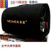 音響 隧道音響 YONGLEE 10吋隧道式音箱12V/110V/220V車用-家用低音汽車重低音電腦音響