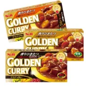 (店+)【S&B】*貪吃熊* 日本 S&B Golden Curry 黃金咖哩料理塊 3款 甘口 中辛 辛口 咖哩塊