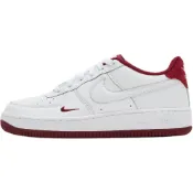 (店+)【NIKE 耐吉】HF0952-100 NikeAir Force 1 Lv8 皮革 3 舒適百搭GS 低幫 板鞋 白紅 男女同款 nike男鞋 男運動鞋 nike女鞋 運動鞋女 休閒鞋