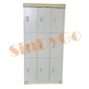 sindygo鑫蘭家具 【鑫蘭家具】9人衣櫃 W90*D51.5*H179 置物櫃 收納櫃 鐵櫃 密件櫃