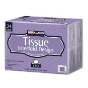 (店+)【Kirkland Signature 科克蘭】科克蘭抽取式衛生紙120張x24入｜三層衛生紙 面紙 抽取衛生紙 家用衛生紙 好市多衛生紙【輕鬆購五金百貨】