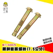 膨脹螺絲 鍍鋅螺絲 螺絲 裝修工具 快速釘 輕隔間 7公分 SUSS7S  膨脹螺栓 膨脹釘 壁虎釘 鍍鋅膨脹螺絲