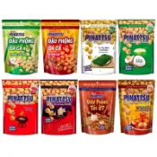 ►現貨◀ Oishi pinattsu 上好佳菲律賓 長灘島 必買伴手禮 東南亞零食 脆皮花生豆 辣味 花生豆 85g