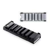 (店+)【JONSBO 喬思伯】M202 巧克力造型 M.2散熱器 黑/灰 全鋁/2280/導流散熱/鏤空設計 SSD散熱片
