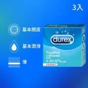 【Durex 杜蕾斯】激情裝衛生套/保險套2盒(共6入)