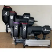 (強速系列 黑鬼頭) ARGO 三角牌 強速黑鬼頭全系列 4支組 ST64+F50+422J+PA630  氣動釘槍