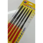 鐵工銼刀 附柄215mm 單支 平 圓 半圓 三角 四角 鐵工剉刀 鐵工挫刀 木工銼刀 研磨 【松大五金】