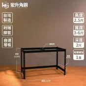 (店+)【宏升角鋼】角鋼桌【黑】角鋼架【含稅、免運費】【18mm系統板｜貼皮木心板】【贈木板配件】工作桌｜電腦桌｜工作桌｜學習桌