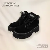 【MAJOR MADE】時髦感麂皮短筒軍靴