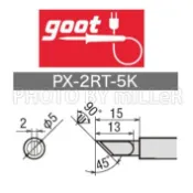 【含稅-可統編】日本 GOOT PX-2RT-5K 烙鐵頭 適用PX-335 PX-338 PX-201 PX-342