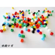 【綺綺愛編織】原住民珠2mm / 3mm / 4mm 陶瓷珠 35公克裝 古珠 珠子 文化珠 玻璃珠 串珠材料類
